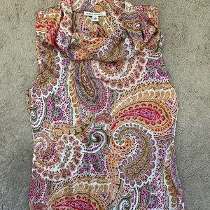 EUC Banana Republic sleeveless cowl neck top sz m